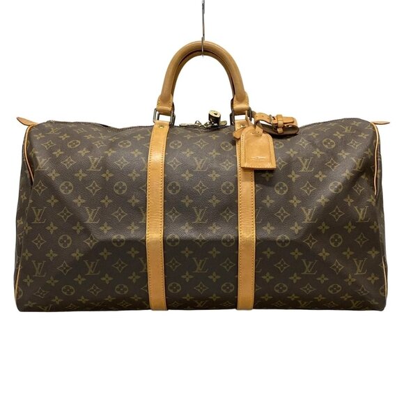 LOUIS VUITTON Keepall 55 Monogram - Boston Bag Monogram Canvas 849-080825 - Picture 1 of 14